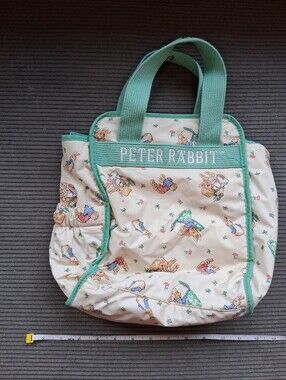 Peter Rabbit Cream & Mint Kids Tote Bag